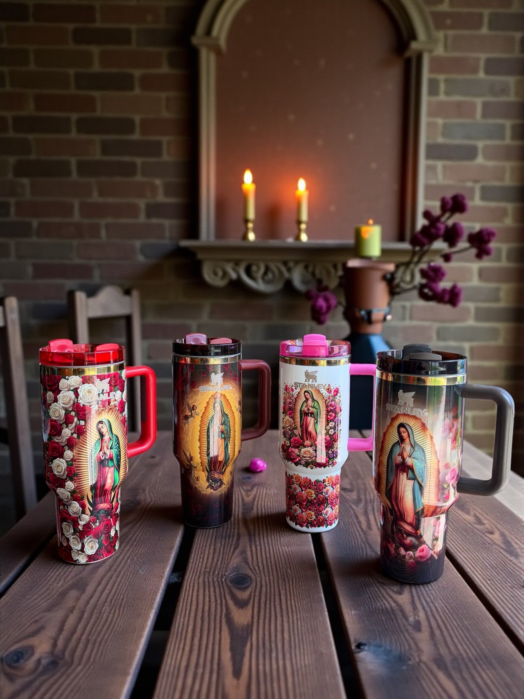 Our Lady of Guadalupe 40oz Tumbler with Gift Box – Religious Faith Drinkware
