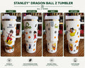 Dragon Ball Z Anime Power 40oz Tumbler – White Manga Edition